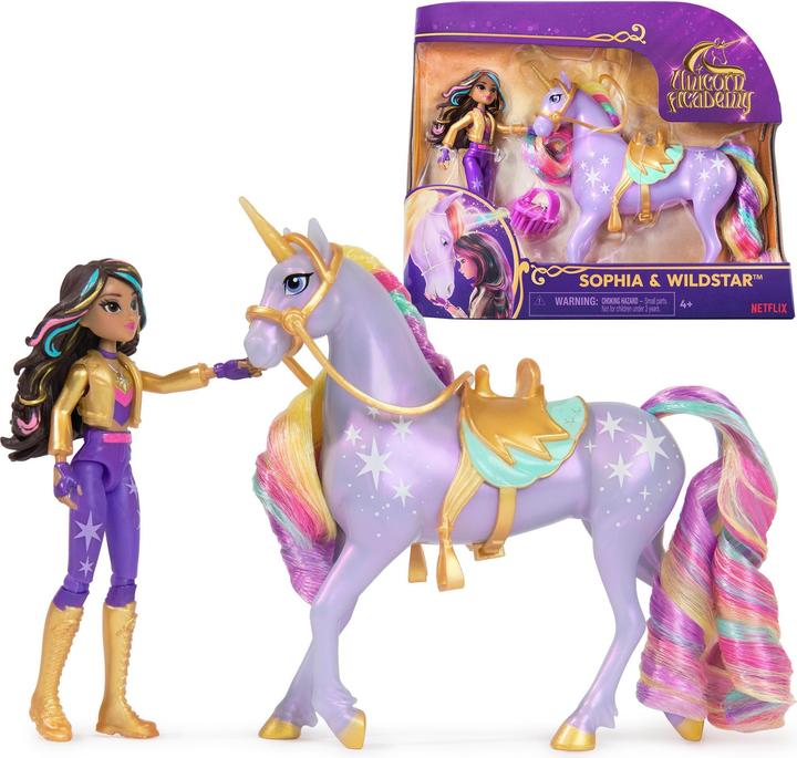 Actual product image Spin Master UCA Small Doll & Unicorn srt.