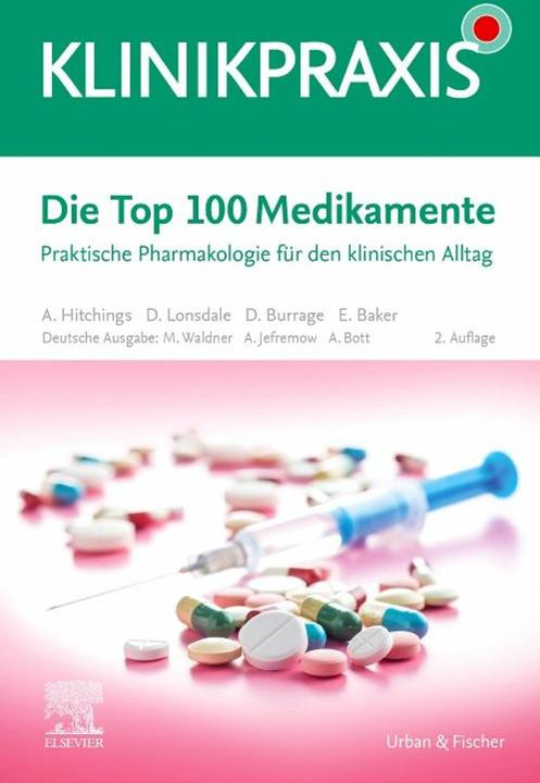 Produktbild Die Top 100 Medikamente (Deutsch, Maximilian Waldner, André Jefremow, Alexander Bott, 2021)