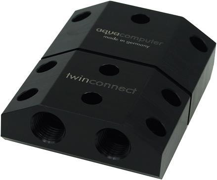 Produktbild Aqua Computer twinConnect für aquagraFX GTX 590/580/570/480/470 und HD 69