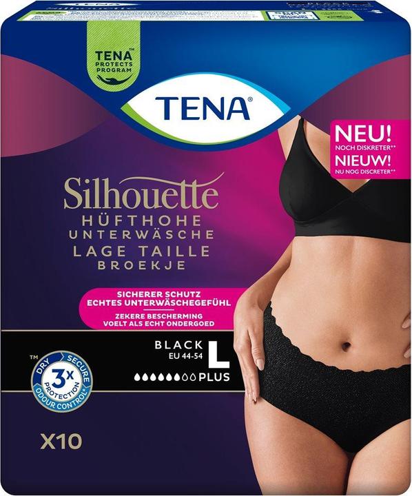 Actual product image Tena Silhouette Plus L 95-125cm bla 2x10 (20 x, L)
