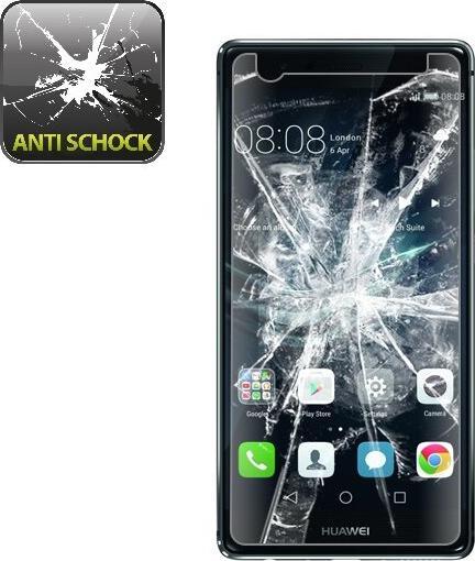 Actual product image Protectorking 2x Panzerfolie Anti-Shock HD Klar (2 Piece, Huawei P9 Plus)