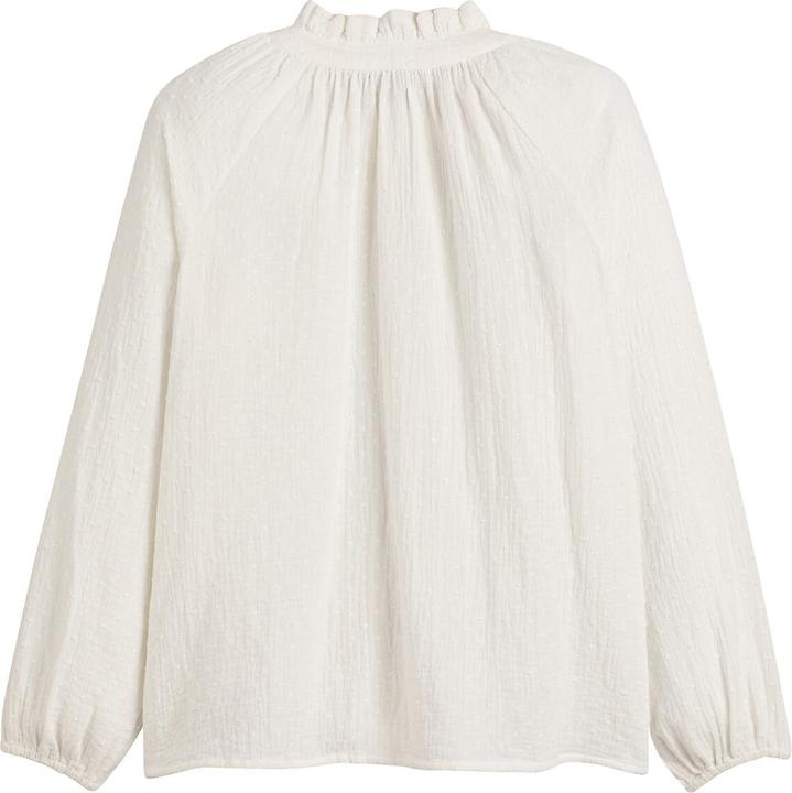 Produktbild La Redoute Collections Weite Bluse mit Stehkragen & Plumetismuster (134)