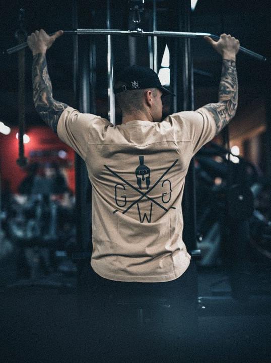Actual product image Gym Generation Urban Warrior T-Shirt Off White (XL)