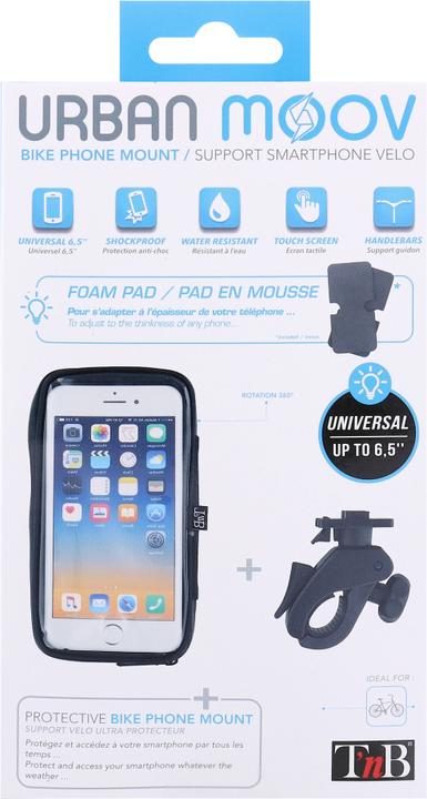 Image du produit T'nB URBAN MOOV Support pour téléphone, noir