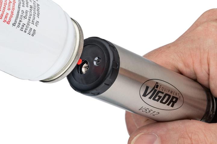 Produktbild Vigor Gas Lötkolben Satz ∙ V5512 ∙ Anzahl Werkzeuge: 12
