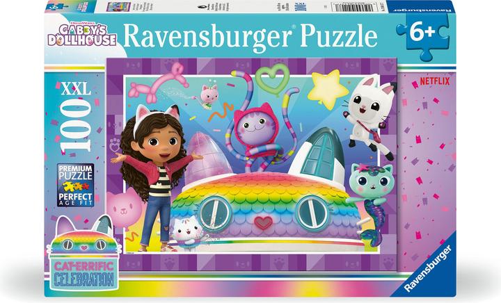 Produktbild Ravensburger Kinderpuzzle - 12004117 Gabby's Dollhouse - Puzzle für Kinder ab 6 Jahren, mit 100 (100 Teile)