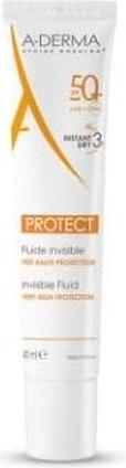Actual product image A-Derma PROTECT Cream SPF50+ (Sun cream face, SPF 50+, 40 ml, 59 g)