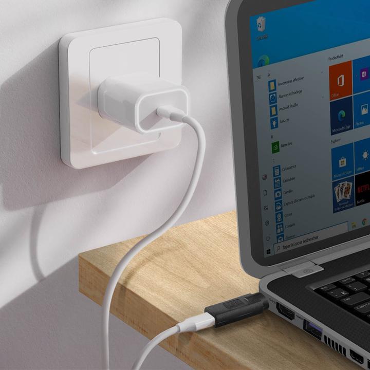 Image du produit Avizar ADA-C005, adaptateur USB-C / 7.4 x 5.0mm Dell (Propriétaire, USB Type C)