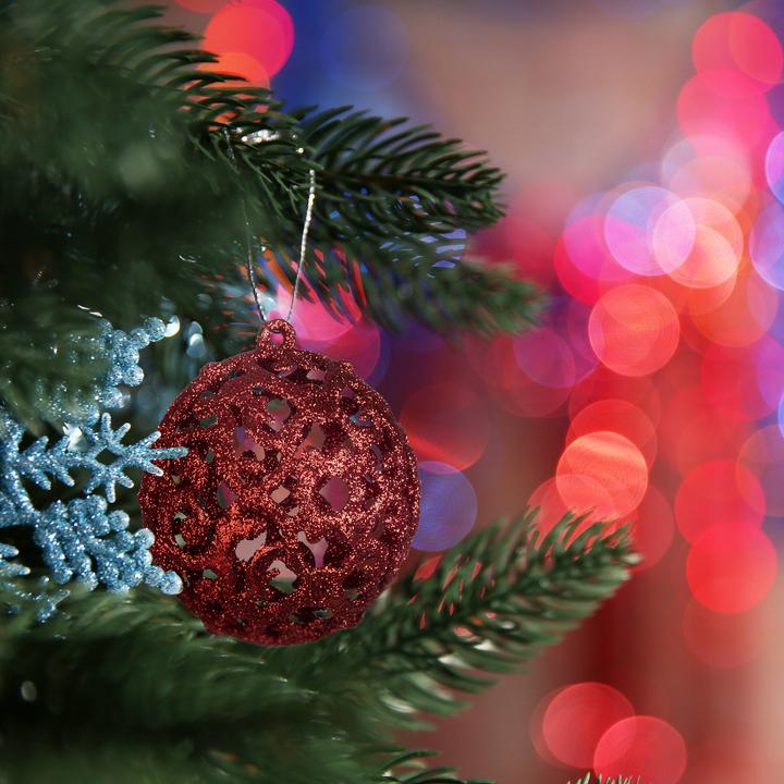 Actual product image Relaxdays 50-piece Christmas Bauble Set (50 -part)