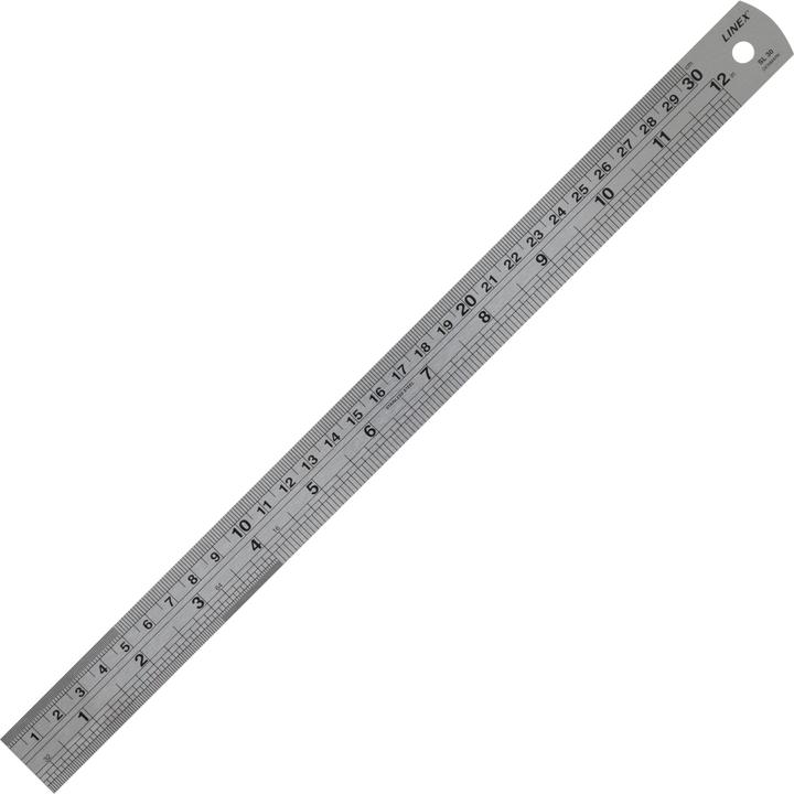 Produktbild Linex Stahllineal (300 mm)