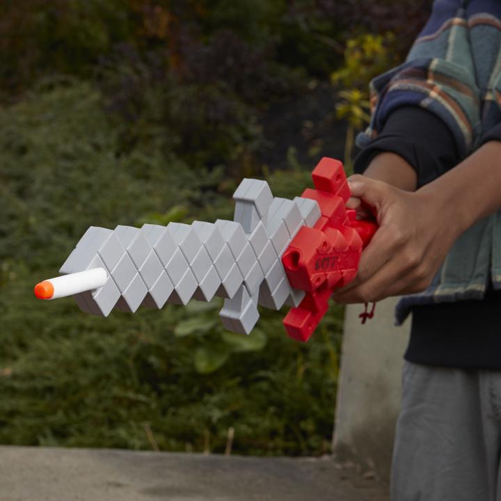 Actual product image Nerf Minecraft Heartstealer Sword