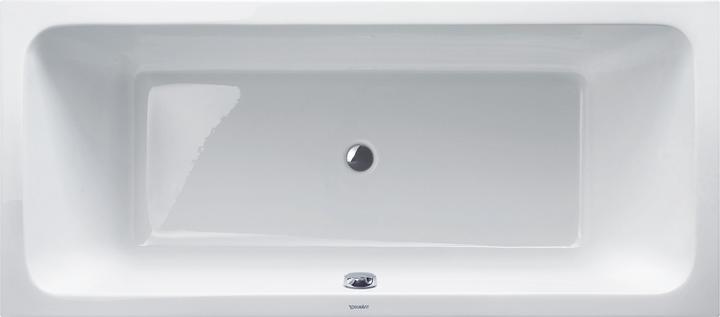Actual product image Duravit Rectangular bath D-Code 80 x 180 cm white smooth 7001010000000 (150 l, 180 cm, 80 cm)