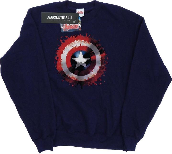 Avengers Captain America Art Shield Sweatshirt Mädchen