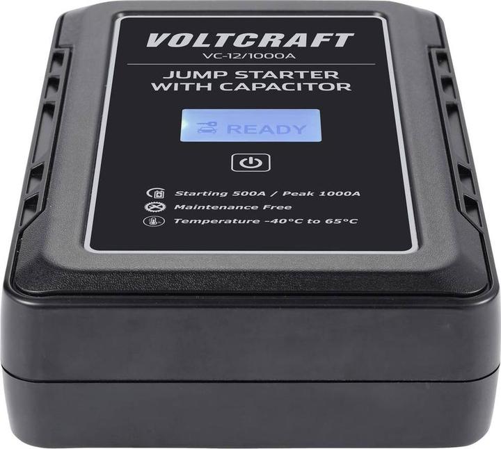 Productafbeelding Voltcraft Snelstartsysteem VC-12/1000A VC-13998130 Starthulpstroom (12 V)=500A Condensatortechniek (1000 A)