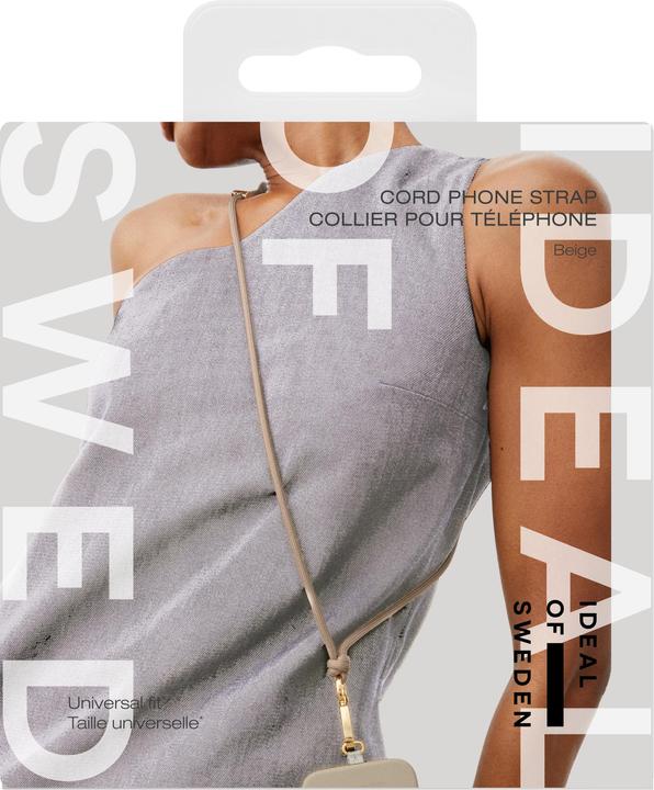 Immagine prodotto iDeal Of Sweden per tutte le custodie con connettore di ricarica centrale Cavo Cinturino Telefono Beige