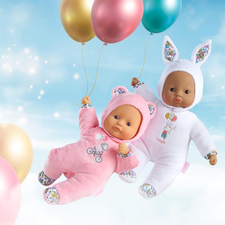 Image du produit Corolle Mon Doudou Sweet Heart Bébé Poupée - Lapin blanc, 30 cm