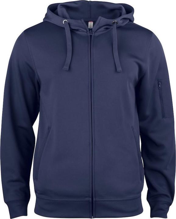 Clique Basic Hoodie Mit Durchgehendem Reissverschluss Aktiv (L)
