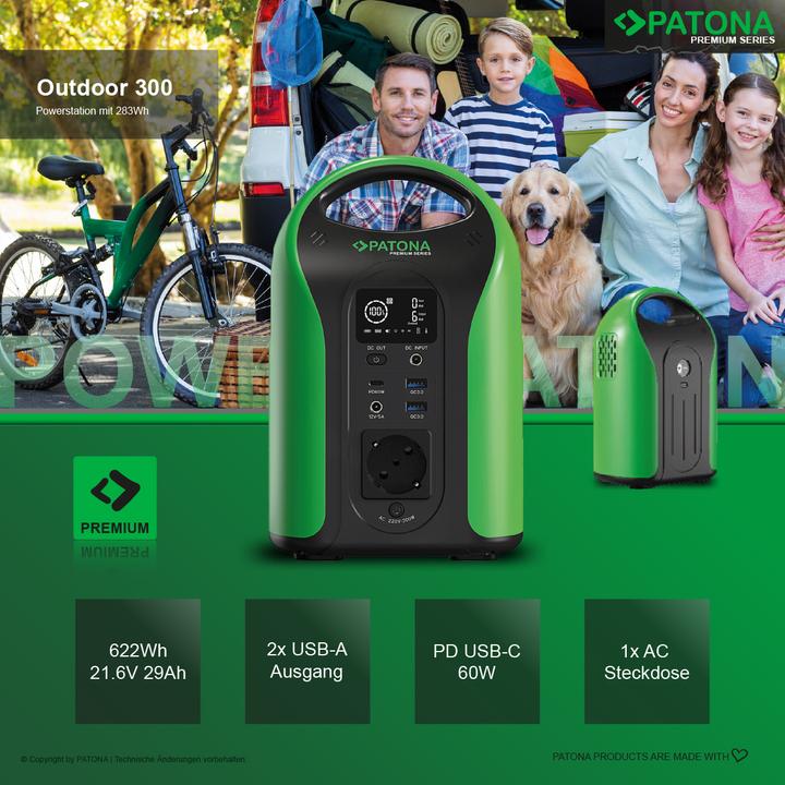 Image du produit Patona Station d'alimentation (296 Wh, 2.46 kg)