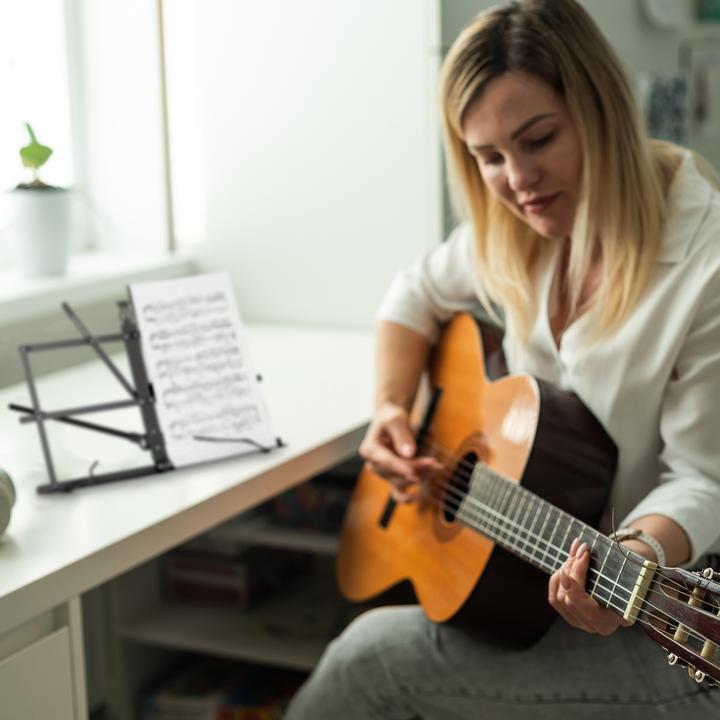 Actual product image Relaxdays Music stand
