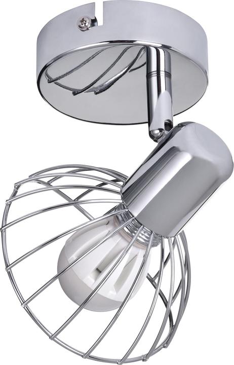 Produktbild Activejet GIZEL Einzeldecke Wandleuchte Chrom E14 Strahler für Wohnzimmer (E14)
