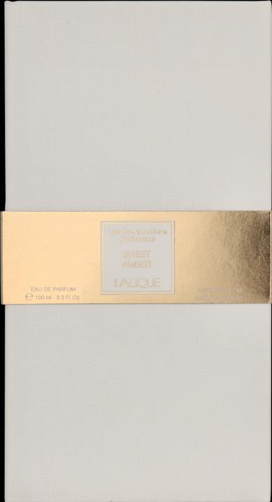 Actual product image Lalique Sweet Amber (Eau de parfum, 100 ml)
