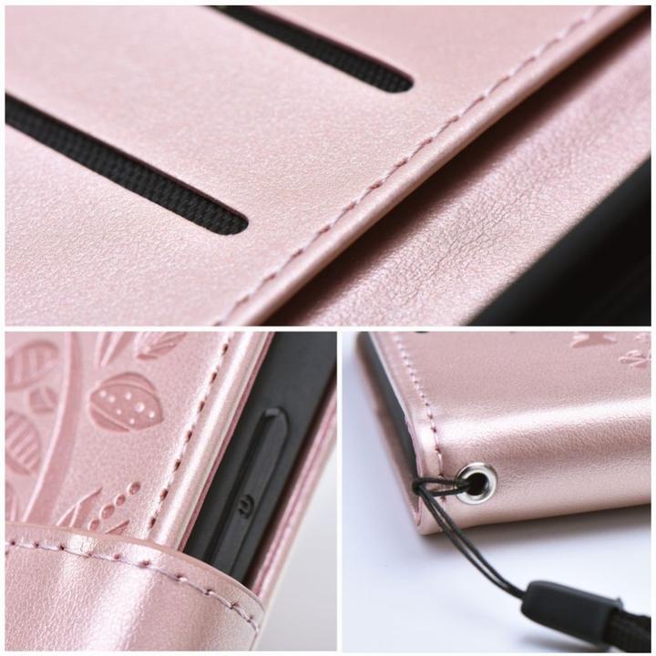 Produktbild OEM Rückwandabdeckung MEZZO Book Case für SAMSUNG A53 5G tree rose gold