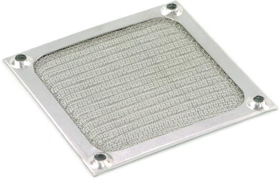 Immagine prodotto Aquatuning Filtro del ventilatore 80mm Colore argento