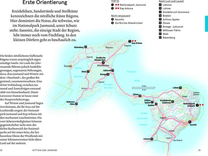 Produktbild SMART Reiseführer Rügen (Deutsch, Christine Berger, Oliver Gerhard, 2022)