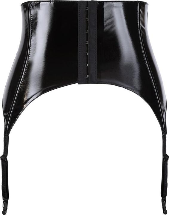 Actual product image Black Level Vinyl Suspender Belt XS (XS)