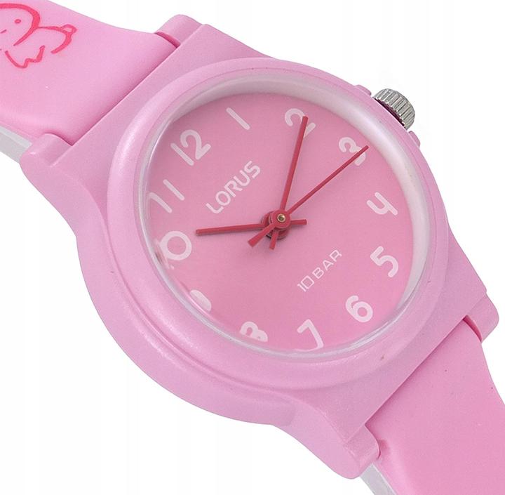 Immagine prodotto Lorus Coniglietto rosa per bambini (Orologio da polso analogico)