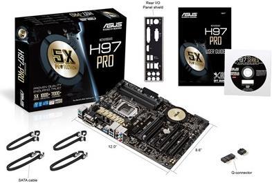 Produktbild ASUS H97-Pro (LGA 1150, Intel H97, ATX)