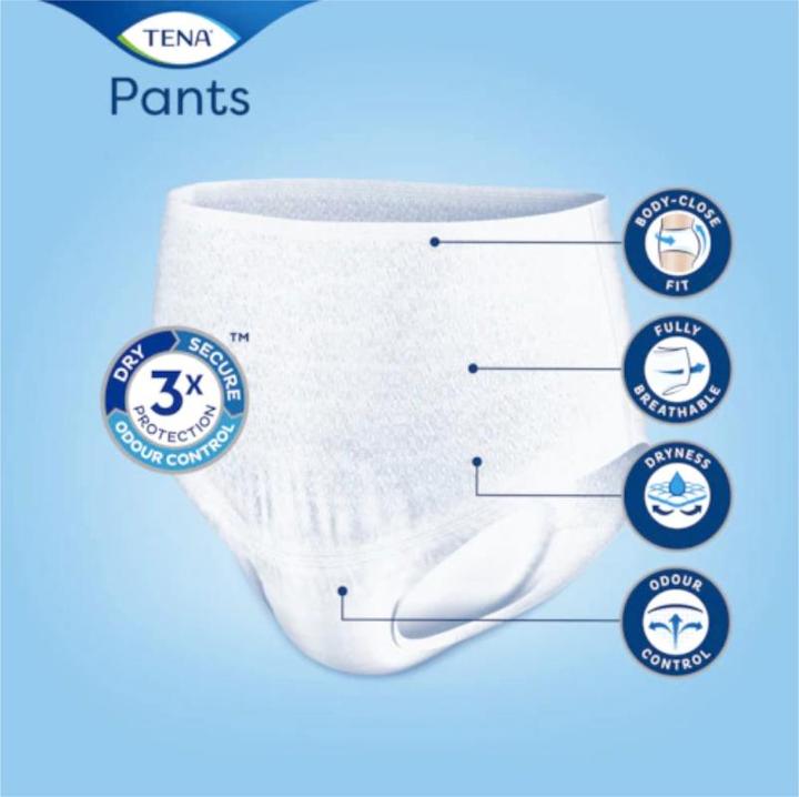 Actual product image Tena Pants Discreet Lare (10 x, Large)
