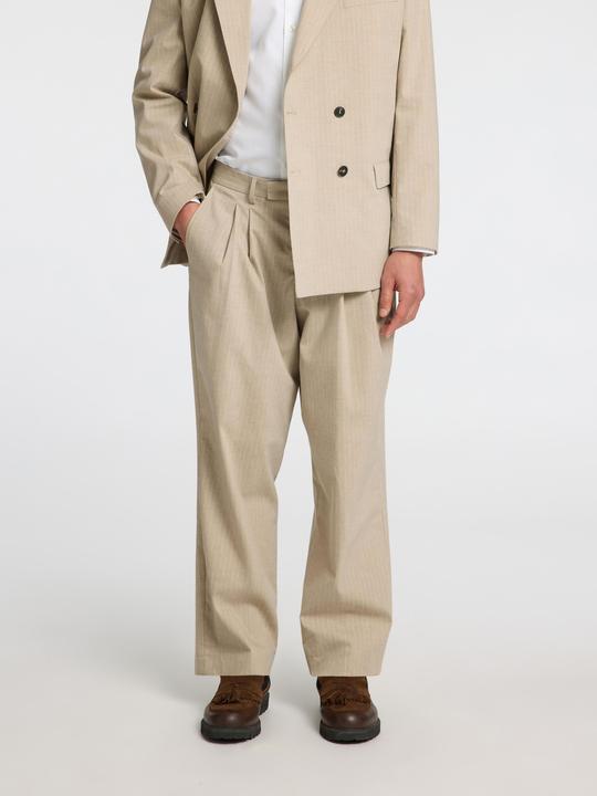 Produktbild Selected Homme Relaxed Fit Nadelstreifen Anzughose (50)