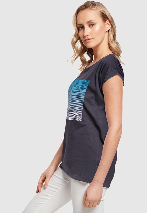 Produktbild Merchcode Ladies Summer - Wavy Pattern T-Shirt - 112601 (XXL)