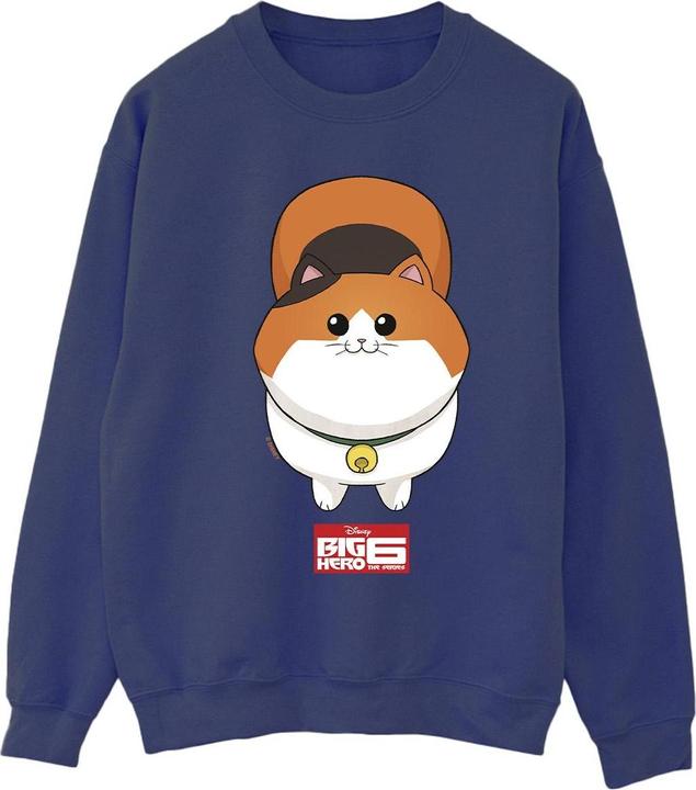 Disney Big Hero 6 Baymax Kitten Face Sweatshirt (S)
