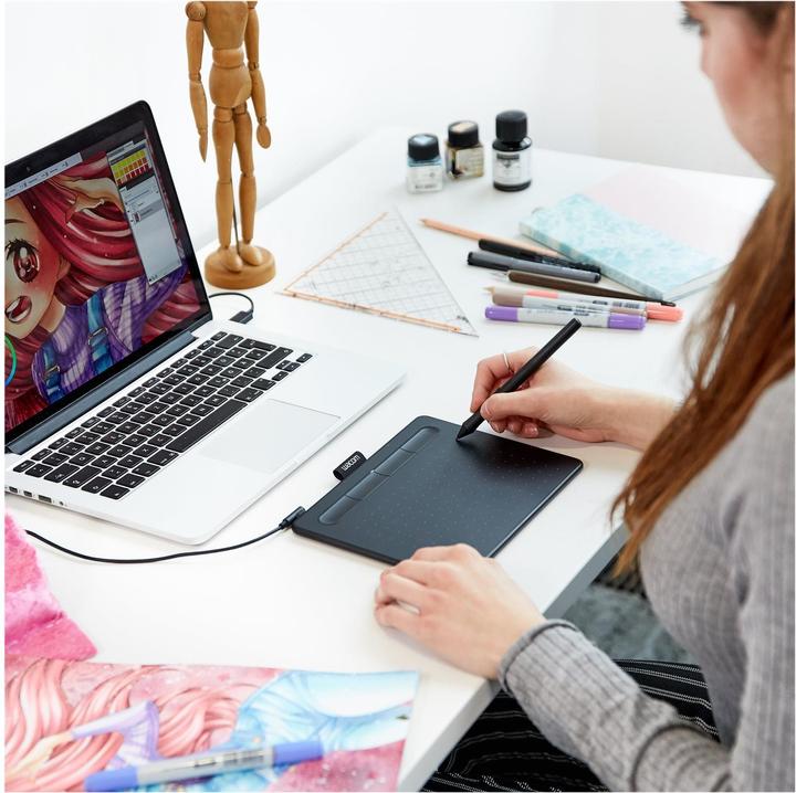 Produktbild Wacom Intuos Basic Pen S Schwarz (7", 2540 lpi)