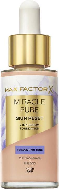 Produktbild Max Factor Miracle Pure Skin Reset 2in1 Serum Foundation - Makeup 30 ml 10-30 Fair (10-30 Fair)