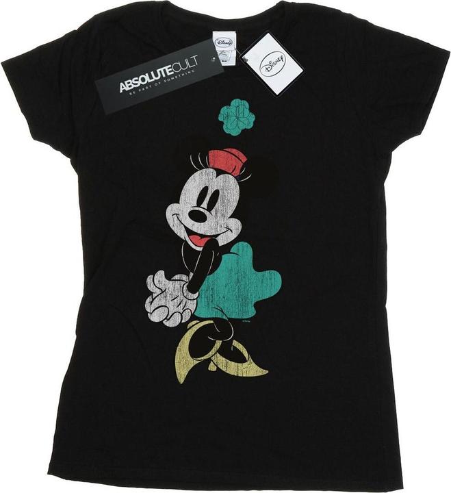Disney Minnie Mouse Shamrock Hat TShirt (L)