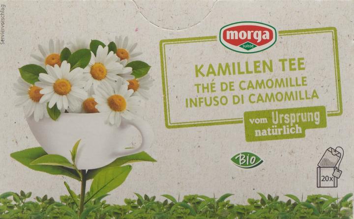 Actual product image Morga Kamillen Tee mit Hülle Bio (55 g)