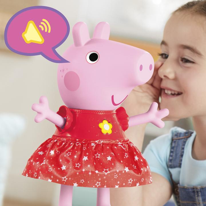 Actual product image Hasbro Peppa Pig Peppa's mud puddle party doll