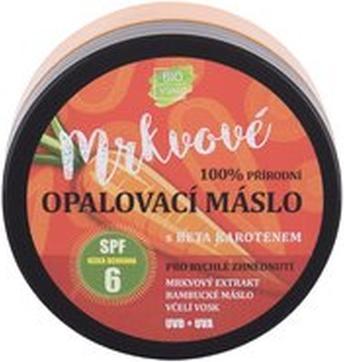 Vivapharm Vivaco - Bio Carrot Suntan Butter SPF 6 - Natural carrot sunbathing butter 150ml (Sonnencreme, Bis SPF 10, 150 ml, 150 g)