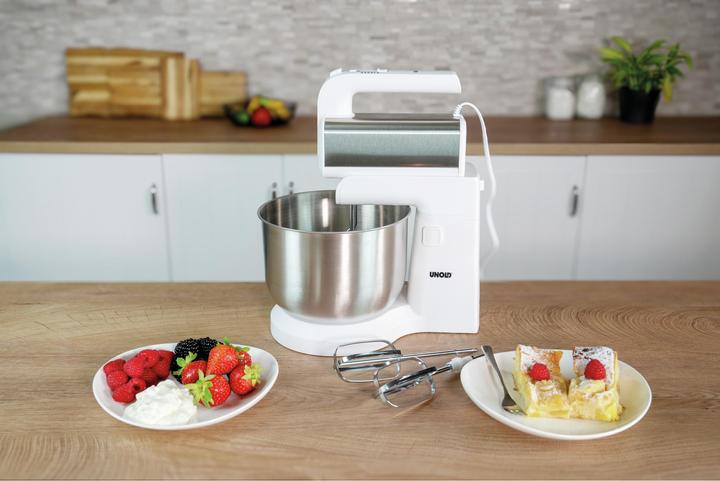 Produktbild Unold Handmixer mit Rührschüssel Hannah weiss (500 W)