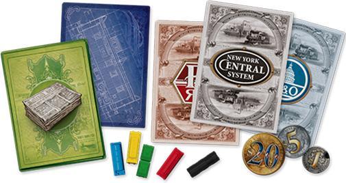 Actual product image Days of Wonder Jeu - Les Aventuriers du Rail : Legacy (French)