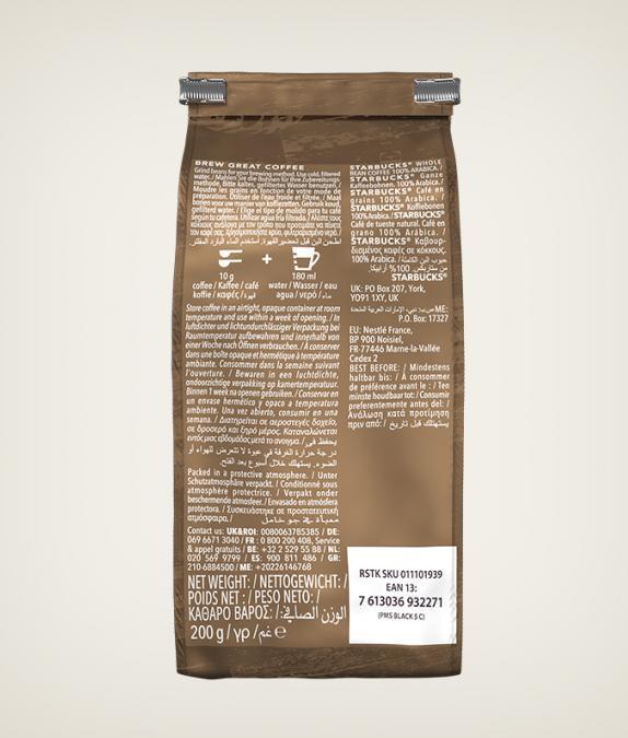 Image du produit Starbucks Rôti de Pike Place (200 g, Torréfaction moyenne)