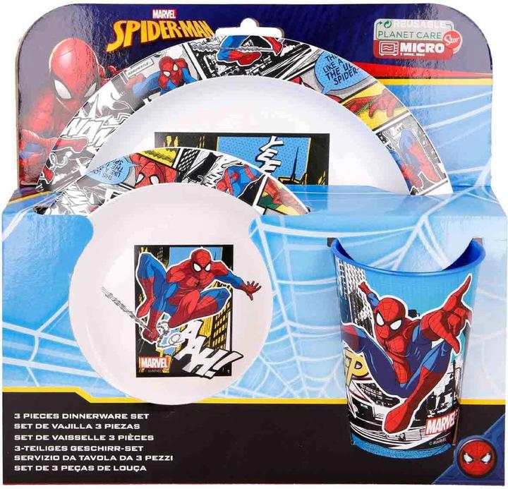 Actual product image Stor Spider-Man Broadway - Tableware Set