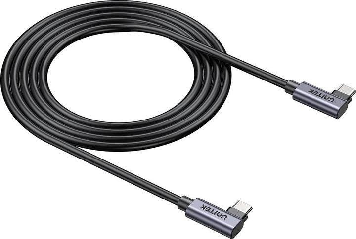 Immagine prodotto Unitek CAVO USB-C KĄTOWY 90°/90° PD 100W M/M 0 5M (0.50 m, USB 3.0)