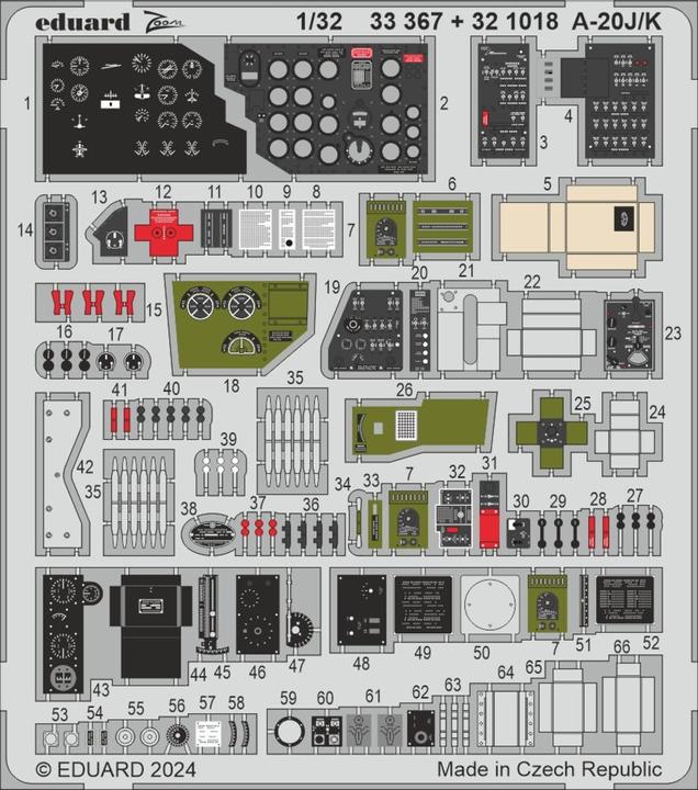 Produktbild Eduard A-20J/K HKM