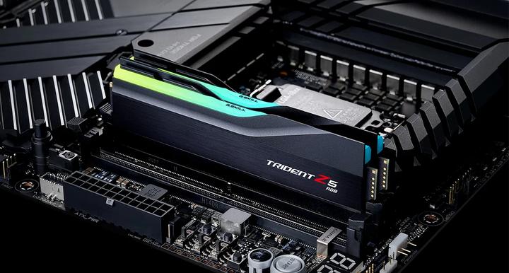 Produktbild G.Skill DDR5 48GB PC 6000 CL40 KIT (2x24GB) 48-TZ5RK RGB (2 x 24GB, 6000 MHz, DDR5-RAM, DIMM)