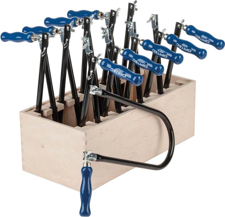 Actual product image Youngworker Fret saw stand With 10 fret saws