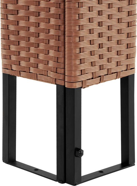 Actual product image tectake Gazebo Mona 3x4m rattan (400 cm, 300 cm)